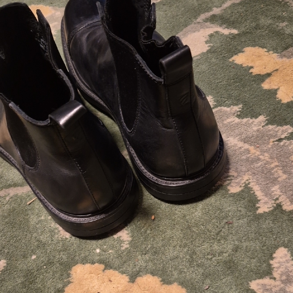 Red Wing Shoes Black Leather Men's Boots - Picture 5 of 8